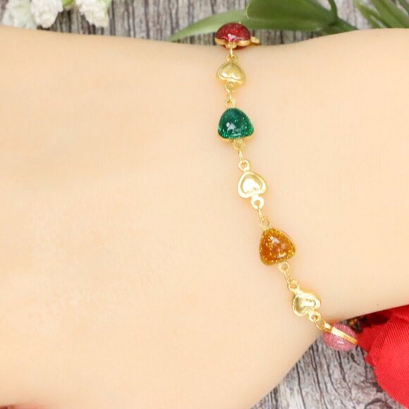 "Trendy Handmade Bracelet – A Stylish Gift for Women & Girls, MAR091851 - Picture 5 of 10